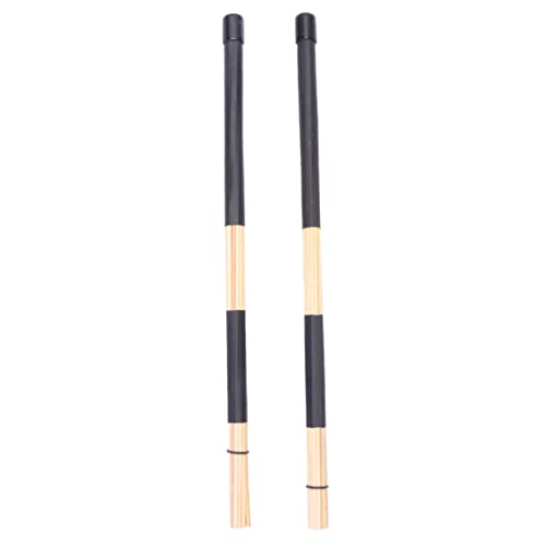 JEWEDECO 1 Paar Jazz Drumsticks Schwarz Schlaginstrumente Zubehör Für Trommel Und Schlagzeug Ideal Für Elektronische Drums Und Drum Machines von JEWEDECO