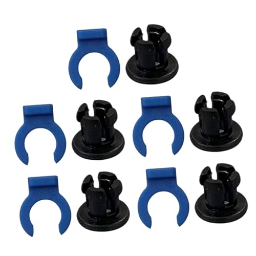 JEWEDECO 1 Satz Druckeranschluss Hotend-Extruderklemme Sammelklemme für Hotend Hotend-Extruder-Spannzangen-Clip Hotend-Extruder-Clip Rohrklemme für Hotend-Extruder Spannzangenklemme Plastik von JEWEDECO