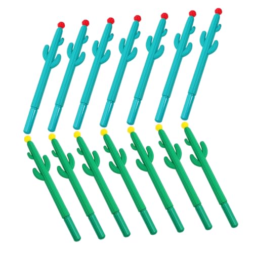 JEWEDECO 20st Kaktus-gelstift Blumenstifte Blumen-tintenstift Zeichenstifte Für Das Büro Neutrale Stifte Stift Mit Floralem Bezaubernde Schreibstifte Tragbare Tintenstifte Kieselgel von JEWEDECO