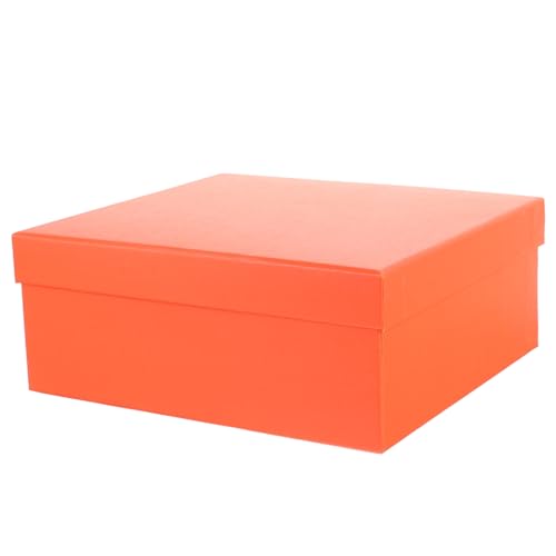 JEWEDECO 5er-box Verpackung Geschenkpakete Kleine Geschenktüten Cupcake-boxen Massengeschenk Brautjungfern-antragsboxen Geschenkboxen Für Hochzeitsboxen Das Papier Orange von JEWEDECO