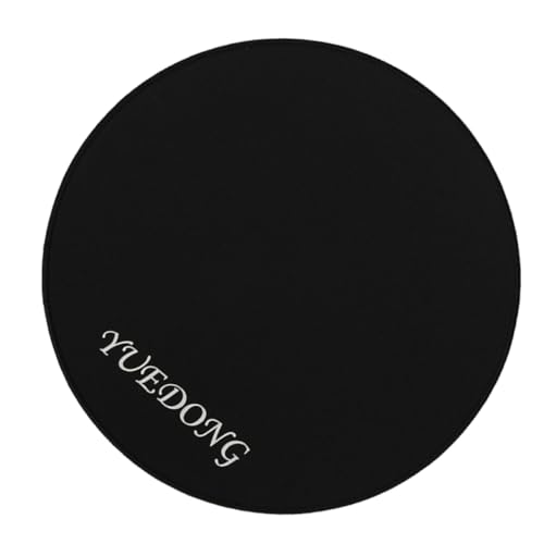 JEWEDECO Drum- -pad Zubehör Trommel Stumm Instrumenten- -pad Drum-becken-übungspad Drumpad Üben Drum-mute-pad Becken-dämpfer-pad Übersitz Aus Stoffgummi Black von JEWEDECO