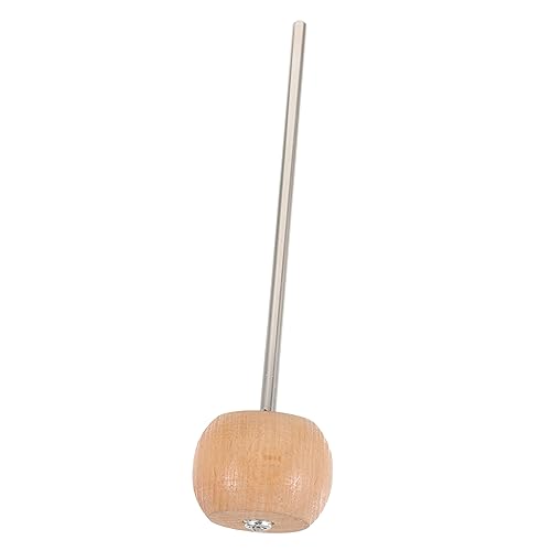 JEWEDECO Holzschlägel Für Schlaginstrumente Ersatzteil Für Drum Pedal Geeignet Für Bassdrum Und Andere Trommeln Hochwertiger Holzhammer Natürlicher Farbe Ideal Für Musiker Und von JEWEDECO