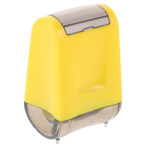 JEWEDECO Strichwalzenstempel line markers Stempel für Schulwalzenstempel Lehrerstempel kleiner Rollenstempel handschriftlicher Linienstempel Plastik Yellow von JEWEDECO