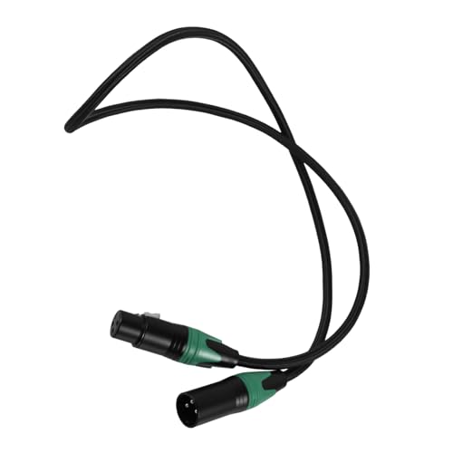 JEWEDECO Xlr Kabel Für Audiosysteme Xlr Kabel Geflochtene Xlr Mikrofonkabel Xlr Verlängerungskabel Hochleistungskabel Für Den Einsatz Im Aufnahmestudio von JEWEDECO