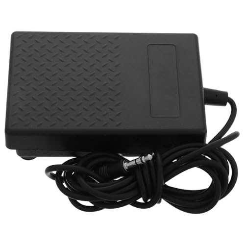 JEWEDECO elektronisches Keyboardpedal Elektronisches Klavier Pedal MIDI-Pedal Universalpedal Klavier Zubehörteile E-Piano-Pedal Tastaturzubehör Universelles Sustain-Pedal Plastik Black von JEWEDECO