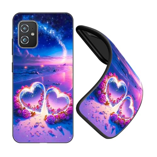 JEZSTHAI Schutzhülle Kompatibel mit ASUS Zenfone 7 Pro Hülle Silikon Fallschutz Muster Design Handyhülle,Ultra Dünn Flexible Stoßfeste Bumper Case,Weiche Anti-Kratzt Rückseite,B02 von JEZSTHAI