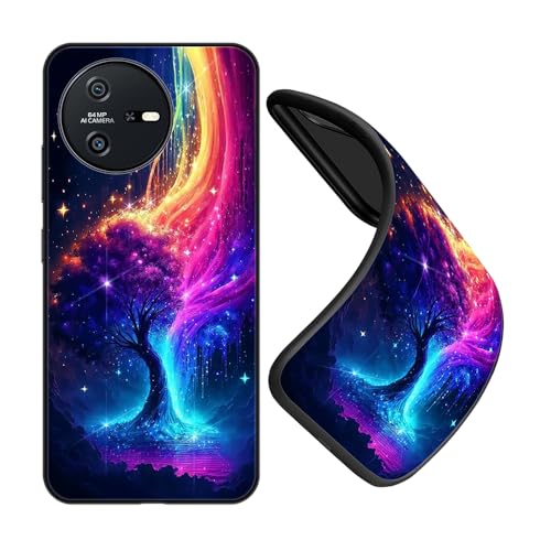 JEZSTHAI Schutzhülle Kompatibel mit Blackview Oscal Tiger 12 Hülle Silikon Fallschutz Muster Design Cover,Ultra Dünn Flexible Stoßfeste Handyhülle,Weiche Kratzfest Bumper Case Rückseite,B08 von JEZSTHAI