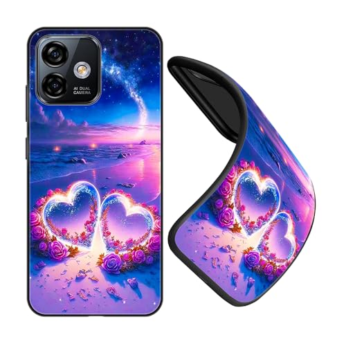 JEZSTHAI Schutzhüllen für Handy Ulefone Note 16 Pro Hülle Silikon Fallschutz Muster Design Handyhülle,Ultra Dünn Flexible Stoßfeste Bumper Case,Weiche Anti-Kratzt Rückseite,Nr.A02 von JEZSTHAI