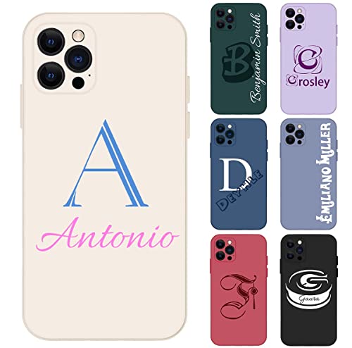 JGOYGYI Personalisierte Handyhülle kompatibel mit Huawei P60 P50 P40 P30 P20 P10 Pro lite Plus nova Y90 Y70 Y61 Y60 11i 11 Ultra 10 9 SE Y9 Y7 Y6 P Smart s z, Benutzerdefiniert Hülle mit Name von JGOYGYI