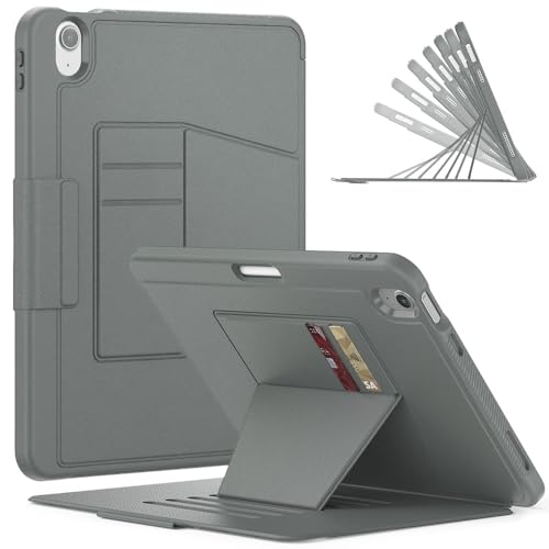 Tablet-Hülle Hülle Compatible with iPad Air 11 Zoll Hülle 2024 (M2) mit Stifthalter, Schutzhülle mit Standfunktion mit automatischer Schlaf-/Wachfunktion PU-Leder Compatible with iPad Air 11 2024 Hüll von JHDFUB