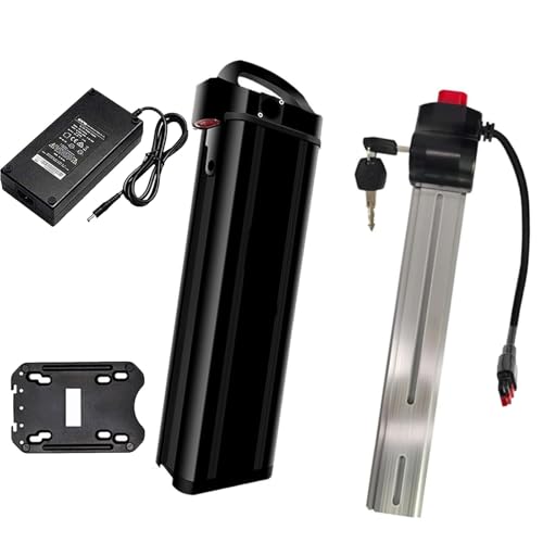 JHKJ Ebike-Akku 8AH 10AH Elektrofahrradakku 52V 15AH 20AH Lithium-Ionen-Akku für 350W-1400W Motorkits 48V 52V E-Bike-Akku mit Ladegerät,Anderson 52v15ah von JHKJ