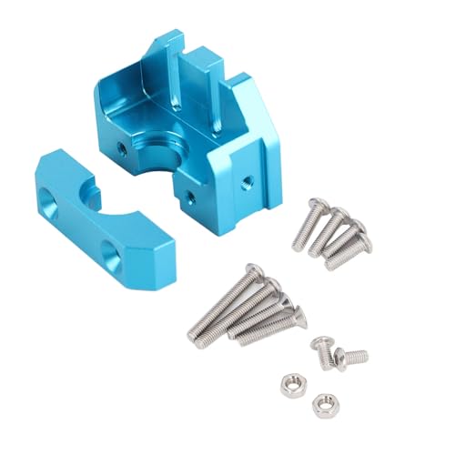 3D-Drucker-Ganzmetall-Montageadapter, Extrusionskopf-Hotend-Festblock aus Aluminiumlegierung mit M3-Gewindeloch für V5 V6-Extruder Ender3 CR 10 Stabiles, Robustes 3D-Druckerzubehör von JHS-TECH