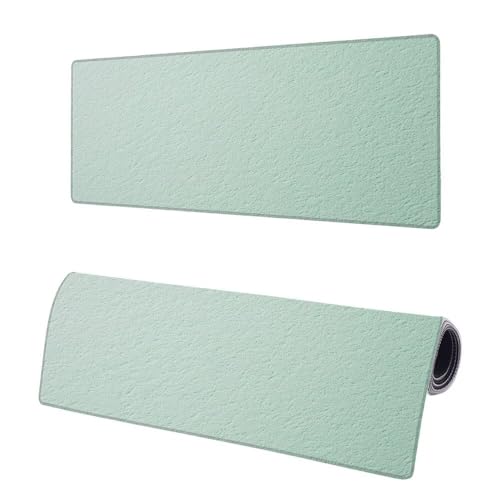 Mauspad XXL 1200x600x3mm, Große Blau Mousepad Schreibtischunterlage, Gaming Mauspad Einfach, Erweiterter Rutschfeste Gummibasis Tischunterlage Schreibtisch, Mouse Pad mit Vernähten Kanten Für Home V-2 von JIAGUANG