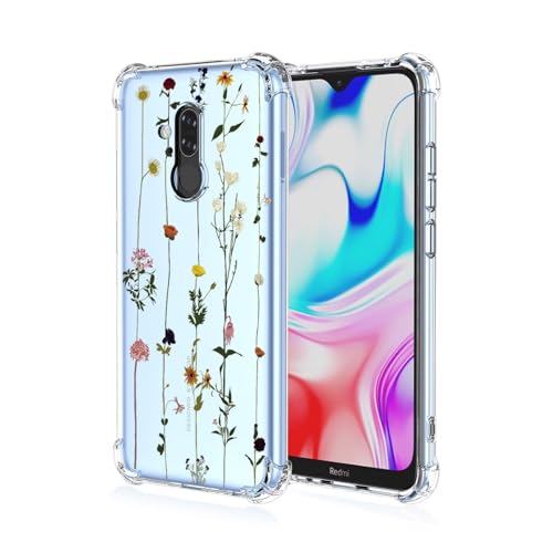 JIEZUIMEI für Huawei Mate 20 lite Süße Cartoon Muster Mode Ultra Dünn Hülle [Transparent Silikon Handy Hüllen] [Stoßfest Kratzfest ] [Shock Absorption Schutzhülle] A96 von JIEZUIMEI