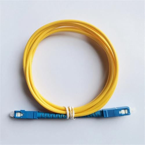 Kabel Fibra Optica SC/UPC-SC/UPC Optisches Kabel FTTH Single Mode Indoor Patchkabel Verlängerungskabel 2M/5M/15M Fibra Optica(5M SCUPC to SCUPC) von JINGJWANG