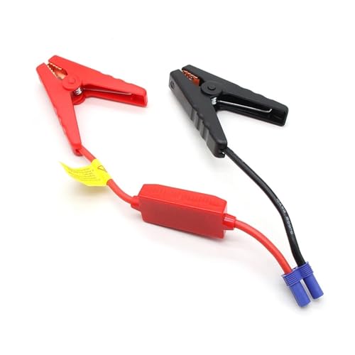 Kuaizi 1/5/10 stücke Batterie Clip Stecker Notfall Jumper Kabel Klemme Booster Batterie Krokodilklemmen for Universal 12V Auto Starter Starthilfe Jingxin(1pcs) von JIOYUNG