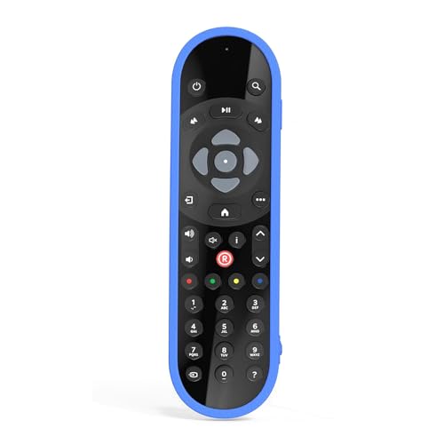 Fernbedienungshülle Kompatibel mit Sky Glass Remote, Fernbedienungshülle für Sky Q Voice EC101/Non-Touch/Touch/Mini/Box/Silber EC101 EC060 EC055 EC050 Fernbedienungsabdeckung von JIROAOTIC