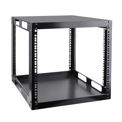 9U Open Frame Netzwerk-Rack, freistehendes Netzwerk-Server-Rack für Server und AV-Geräte 9U Open Frame Netzwerk-Rack, freistehendes Netzwerk-Server-Rack für Server und AV-Geräte von JIZEUO