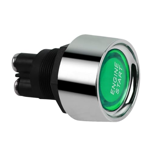 Grüner Automotor-Start-Stopp-Knopf Zündschalter 12V/24V Universal @- Grüner Automotor-Start-Stopp-Knopf Zündschalter 12V/24V Universal @- von JKAPCYJFHF