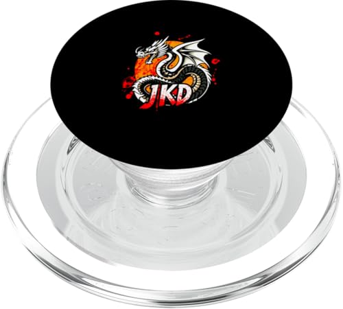 Glaubt an Drachen Jeet Kune Do JKD Mixed Martial Arts PopSockets PopGrip für MagSafe von JKD Gung Fu Chinese Boxing