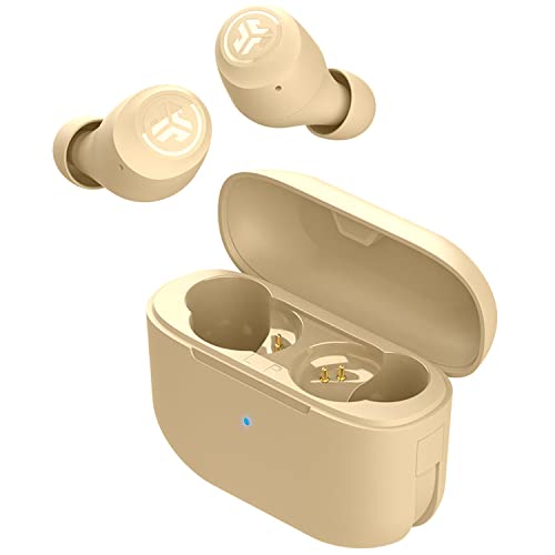JLab Go Air Pop Tones In Ear Kopfhörer kabellos Bluetooth, True Wireless Kopfhörer, 32+ Std Headphones, kabellose Ohrhörer, Earbuds mit Mikrofon, USB Ladebox, Dual Connect, EQ3 Sound, 155 N von JLab