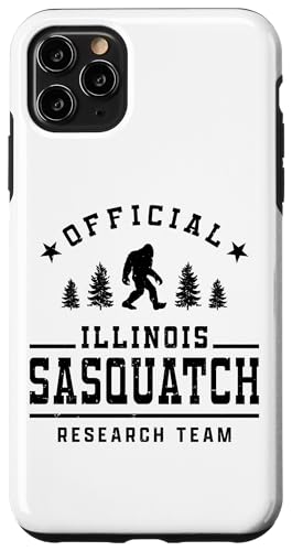 Hülle für iPhone 11 Pro Max Offizielles Sasquatch-Forschungsteam Illinois Bigfoot von JMB Sasquatch-Kleidung