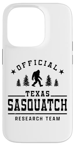 Hülle für iPhone 14 Pro Offizielles Sasquatch-Forschungsteam Texas Bigfoot von JMB Sasquatch-Kleidung