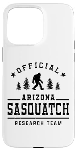 Hülle für iPhone 15 Pro Max Sasquatch Offizielles Forschungsteam Arizona Bigfoot von JMB Sasquatch-Kleidung