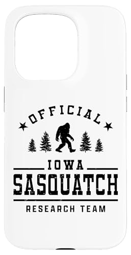 Hülle für iPhone 15 Pro Offizielles Sasquatch-Forschungsteam Iowa Bigfoot von JMB Sasquatch-Kleidung