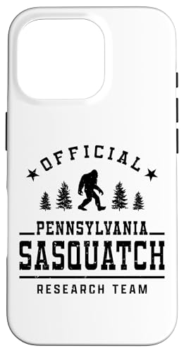 Hülle für iPhone 16 Pro Offizielles Sasquatch-Forschungsteam Pennsylvania Bigfoot von JMB Sasquatch-Kleidung