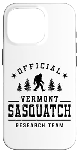 Hülle für iPhone 16 Pro Offizielles Sasquatch-Forschungsteam Vermont Bigfoot von JMB Sasquatch-Kleidung