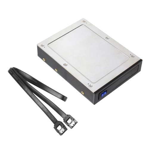 JMT 2,5 Zoll SATA III 6 Gbit/s Gehäuse ohne Gehäuse für 7-12,5 mm 2,5 Zoll HDD SSD Chassis Diskettenlaufwerk Festplatte Extraktionsbox MRA180 von JMT