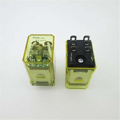 Relay RH2B-UL-DC24V RH2B-UL DC24V 24VDC 24V 10A 240VAC 8PIN JMVLVLOA(One Size) von JMVLVLOA