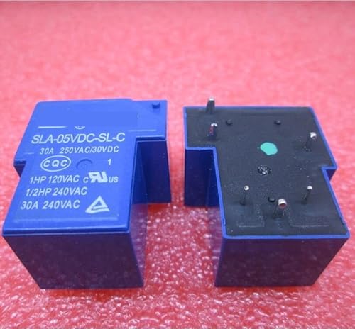 Relay SLA-05VDC-SL-C SLA-5VDC-SL-C SLA05VDCSLC 05VDC 5V 5VDC DC5V 30A 250VAC 6PIN JMVLVLOA(Taglia unica) von JMVLVLOA