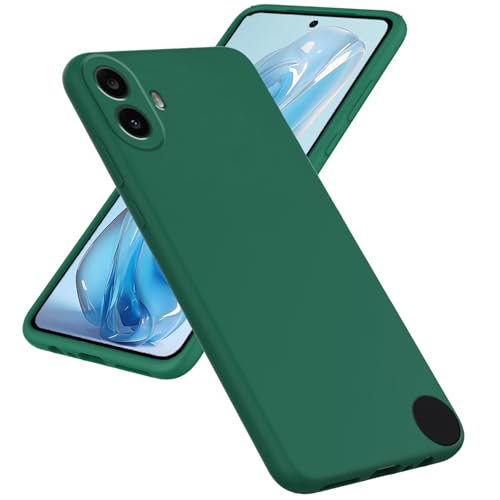 JNERBUYI Robuste Hülle für Nothing CMF Phone 1, Stoßfeste Bumper Handyhülle, Anti-Fingerabdruck Schutzhülle und Leicht zu Reinigende Cover Case.Green von JNERBUYI