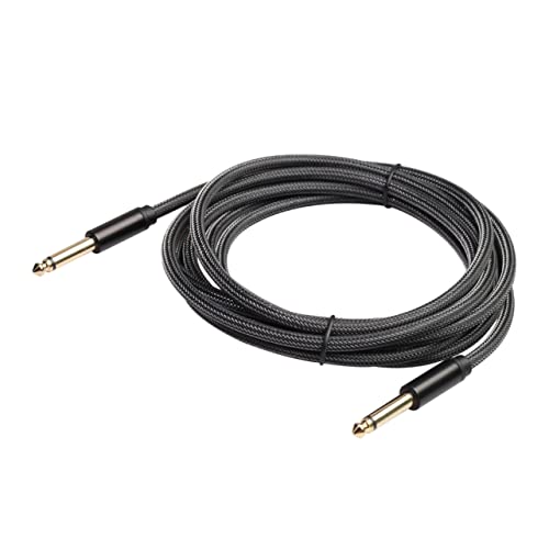 JOINPAYA 1Stk Audiosignalkabel Keytar-Instrument Tastaturkabel Bass-Audiokabel akustische gitarre kabel E-Bass-Kabel gitarrenkabel guitar cable Gitarren-Audiokabel Basskabel Black von JOINPAYA