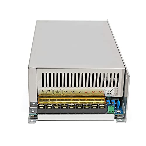 DC-Schaltnetzteil, Einstellbares Netzteil AC-DC-Netzteil DC-geregeltes Schaltnetzteil 500 W 600 W 800 W 1000 W 1200 W für 3D-Drucker, CCTV-Kamera-Sicherheitssystem(0-250 Adjustable,1200W) von JOXLOVER