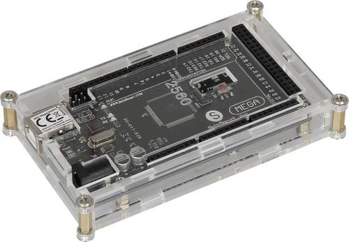 Joy-it ARD_Mega-Case1 MC-Gehäuse Passend für (Entwicklungskits): Arduino Transparent von JOY-IT