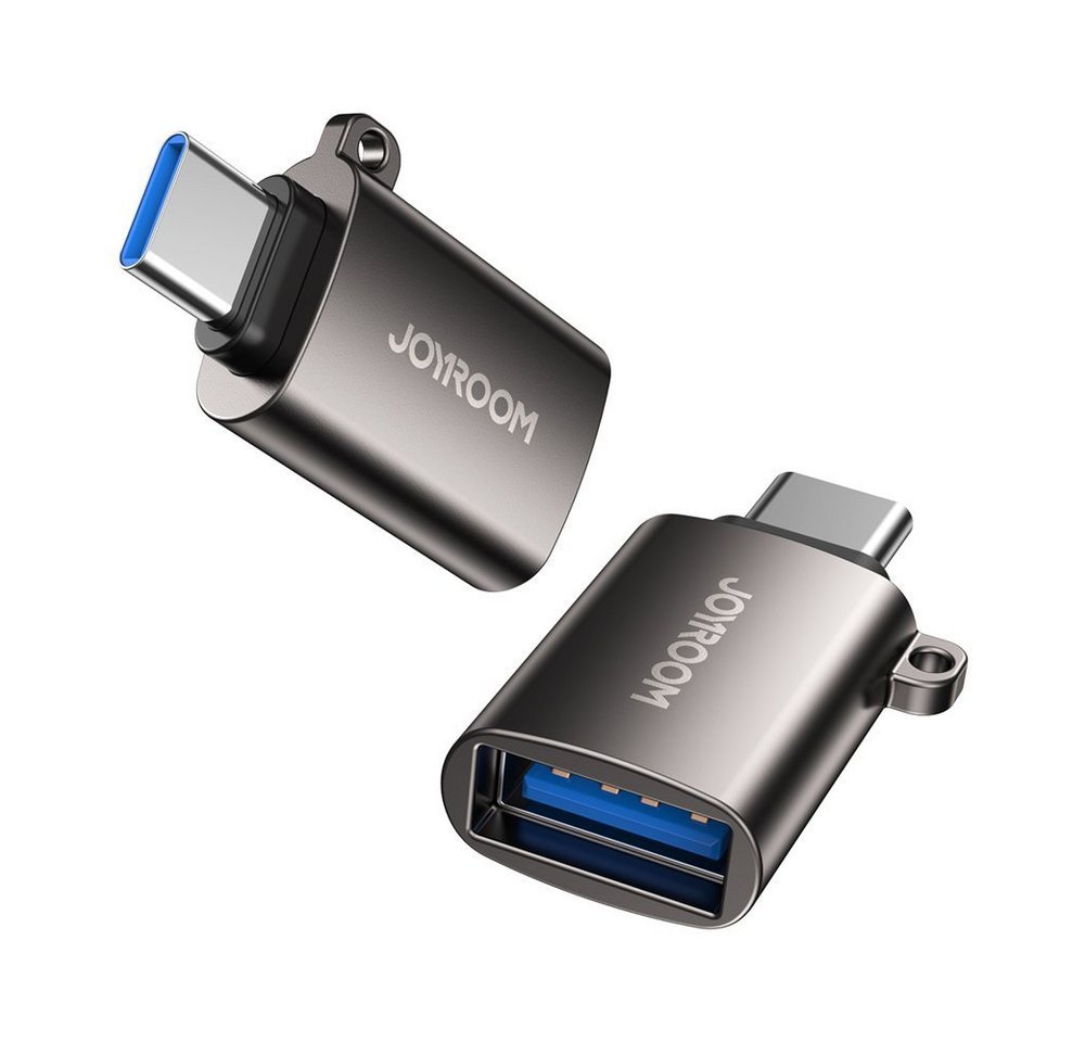 JOYROOM 3.2 Gen 1 (männlich) - USB Typ C (weiblich) schwarz (S-H151 schwarz) USB-Adapter von JOYROOM