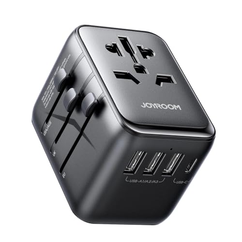 Reiseadapter universal 17W EU/US/UK/JP/AU/CN - Schwarz Stecker-Adapter für Verschiedene Länder Reiseadapter universal 17W EU/US/UK/JP/AU/CN - Schwarz Stecker-Adapter für Verschiedene Länder von JOYROOM