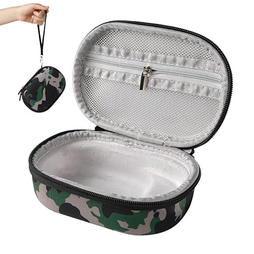 JOYSOG Clip 5 Hülle, Harte Reise-Schutzhülle für JBL Clip 5 tragbare Mini-Bluetooth-Lautsprecher-Abdeckung mit Karabiner und Gurt (Camouflage) von JOYSOG