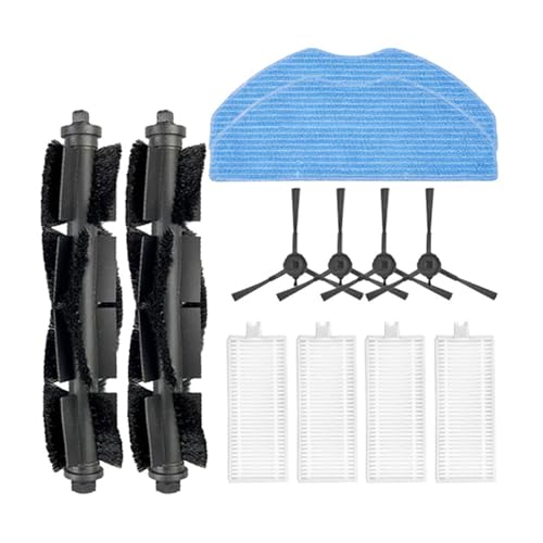 12PCS Kompatibel Mit EZVIZ RE4 / RE4 Plus / RE5 / RE5 Plus Roboter Staubsauger Wichtigsten Seite Pinsel filter Mopp Tuch Austauschbare Teile von JOZJJ