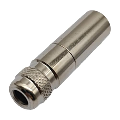 JPSDOWS XLR-Anschluss für Mikrofon,XLR-Adapter für Mikrofon,6-poliger Mikrofonstecker-Stecker - Audio-Zubehör für kabellose Kopfhörer, Mikrofon-Adapter für Lautsprecher und Mikrofon von JPSDOWS