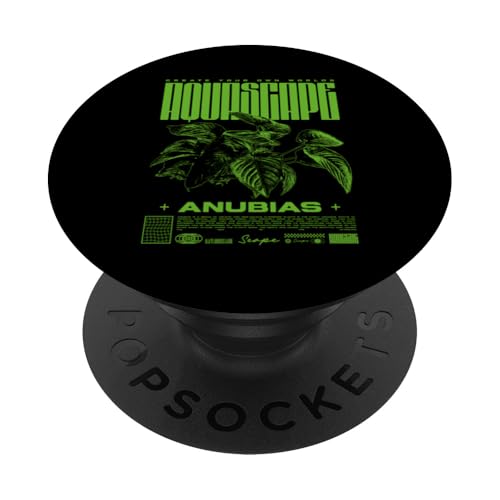 Aquascaping Anubias Aquariumfischhalter PopSockets Klebender PopGrip von JRRTS Aquascape Designs