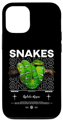 Emerald Tree Boa Snake Owner Streetwear Reptile Keeper Hülle für iPhone 12/12 Pro von JRRTS Emerald Tree Boa Designs