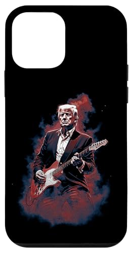 Donald Trump spielt E-Rock-Gitarre Hülle für iPhone 12 mini von JRRTS Trump Designs