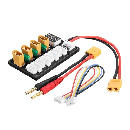 3S 4S Parallel symmetrische Ladeplatine mit 5P Flachbandkabel, 22 AWG-Kabel, 30 Amp Sicherungen Schutz von JSGHGDF