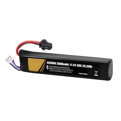 3S Akku 11,1 V 30 C 2000 mAh Hardcase mit XT30-Anschluss für ferngesteuerte Autos, LKWs und Fahrzeuge von JSGHGDF