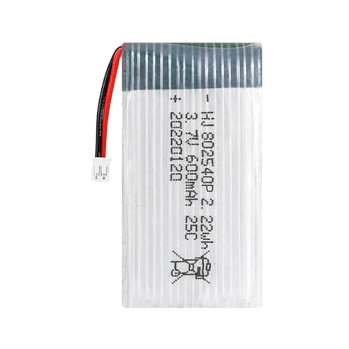 JSGHGDF Hubschrauber-Akku, 3,7 V, 600 mAh, für MJX X400 X300C X500 RemoteControl Flugzeugbatterie Ersatz von JSGHGDF