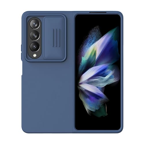 JSGHGDF Smartphone-Schutz für GalaxyZFold 4 für Scharnier für Hülle klappbar für Schale für Cas-Blau von JSGHGDF